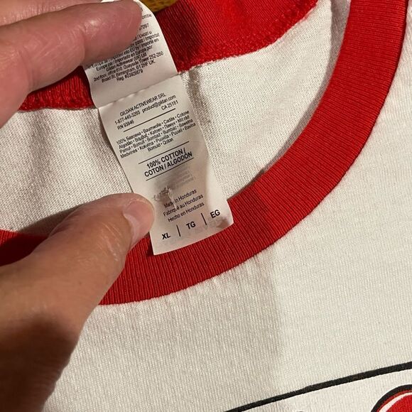 Gildan Georgia Bulldogs Top White with design XL NWOT - Picture 6 of 9